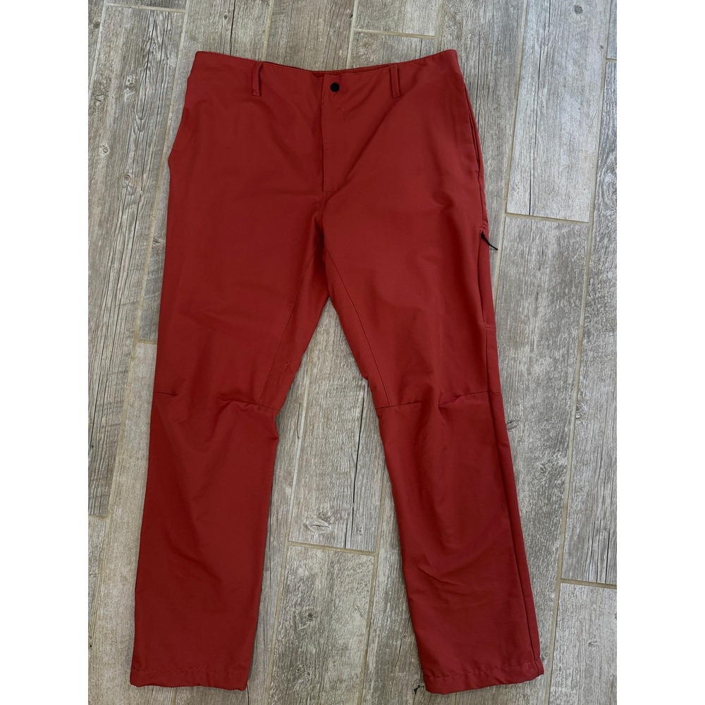 The North Face Hiking Pants Mens 38 Red Excellent UPF 40+ Technical Outdoor